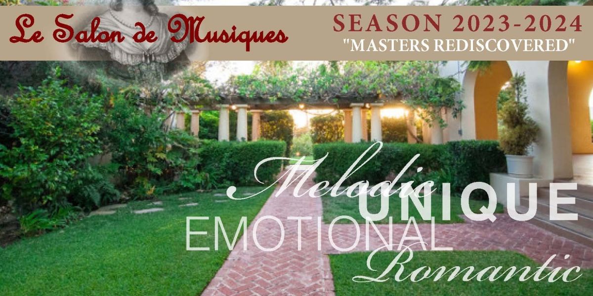 Le Salon de Musiques Presents The Stellar Quartet Integra