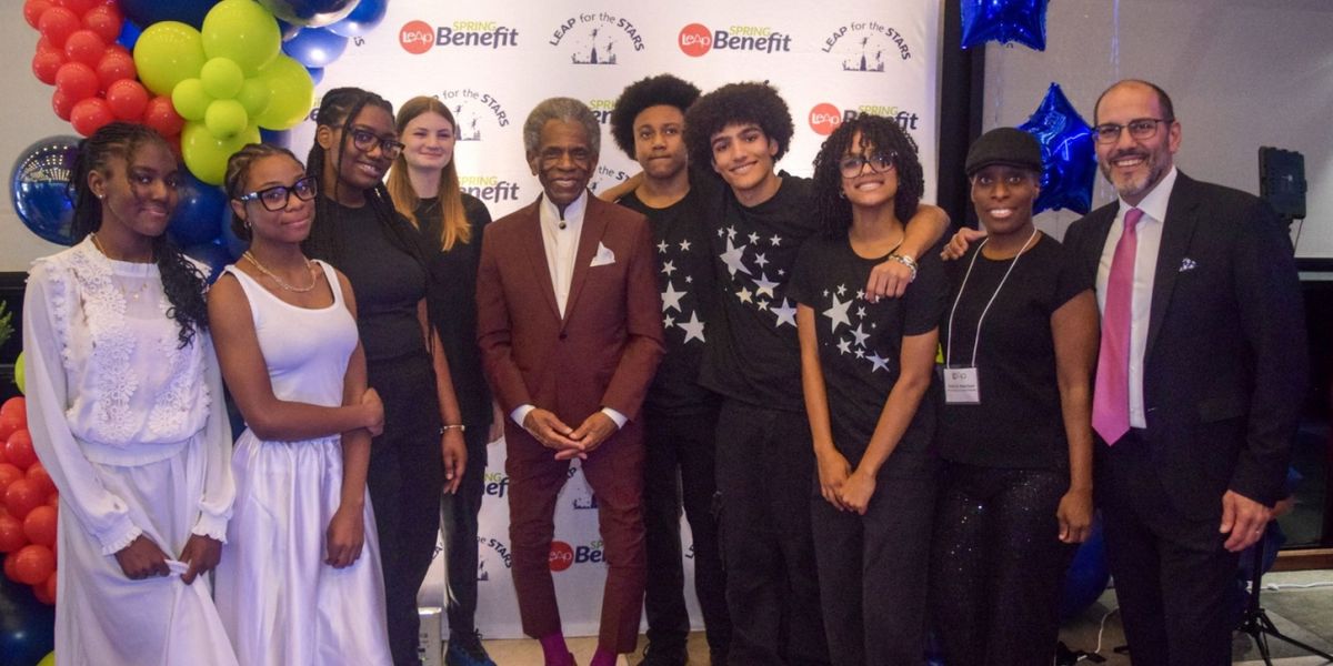 Benefit LEAP for the STARS Celebrates Student Talent with Broadway Legend André De Shields