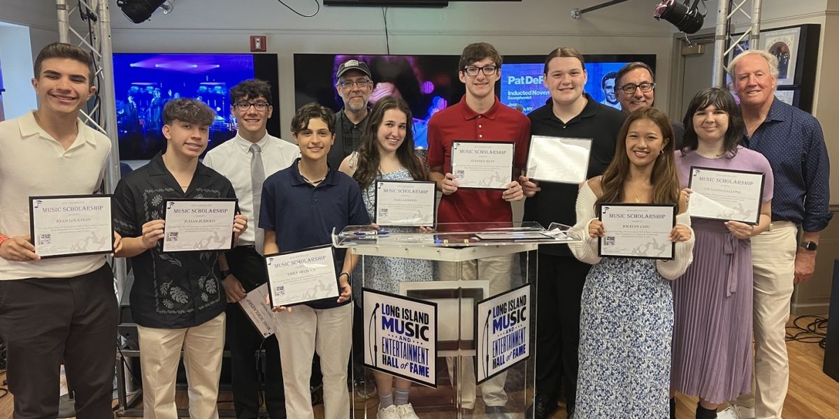 The Long Island Music and Entertainment Hall of Fame Awards $10,000 in Scholarships To High School Seniors