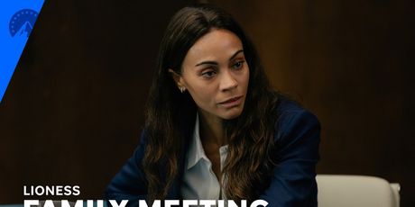 LIONESS Clip: Zoe Saldaña's Joe Faces Family Intervention Over Her Job Photo