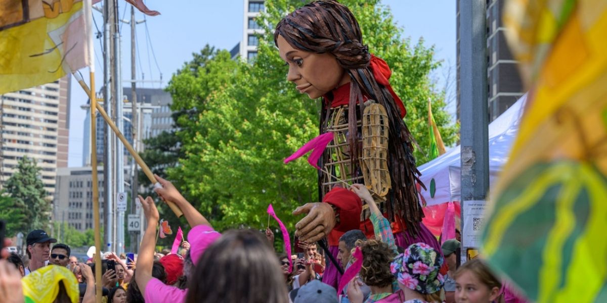 Little Amal to Bring Message of Hope to Akron in September