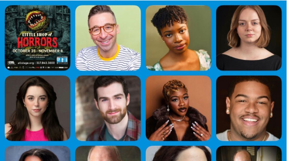 Cast Set for LITTLE SHOP OF HORRORS at Actors Theatre of Indiana