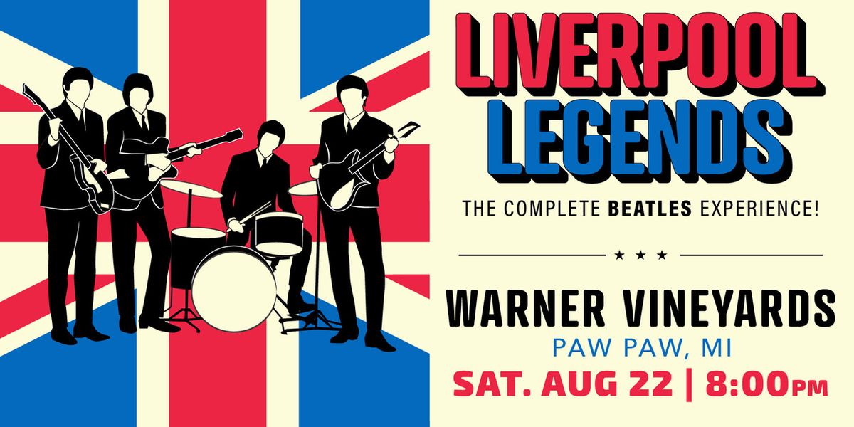 LIVERPOOL LEGENDS to Bring Beatles Tribute Show to Paw Paw