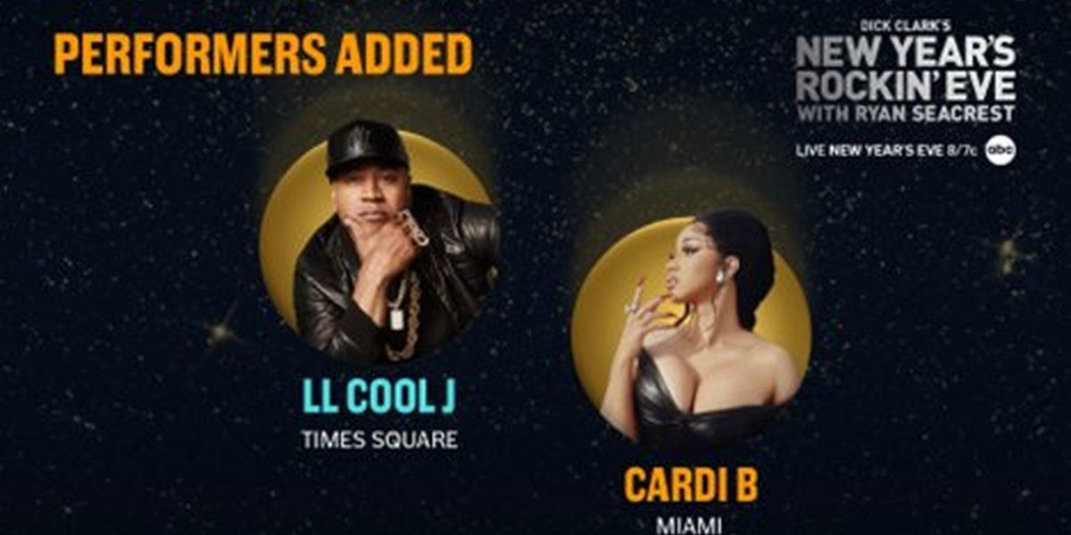 LL COOL J & Cardi B Join NEW YEARS ROCKIN' EVE Lineup