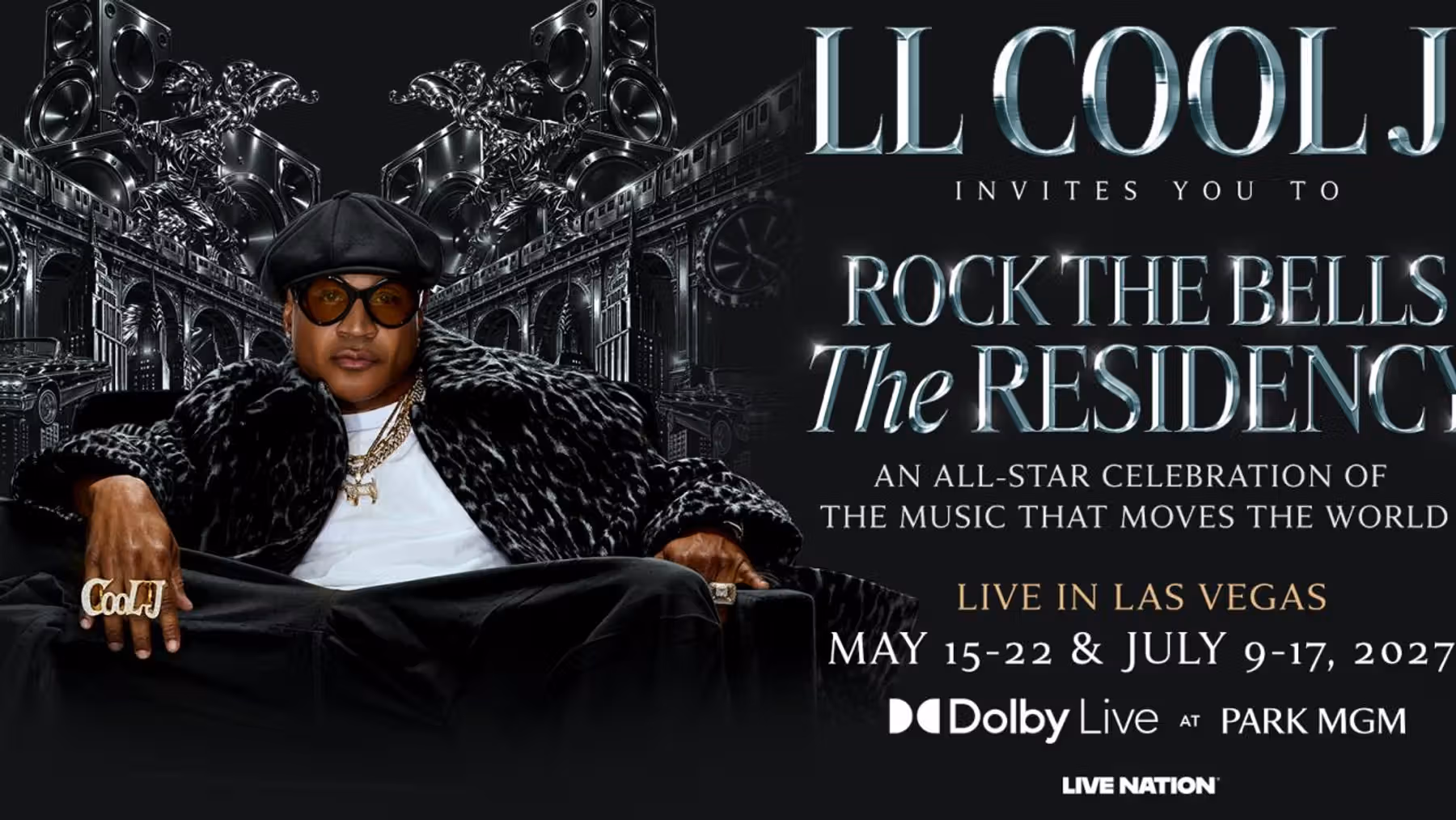 LL Cool J to Bring ROCK THE BELLS: THE RESIDENCY to Dolby Live