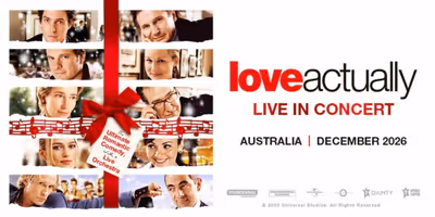LOVE ACTUALLY LIVE IN CONCERT to Bring Holiday Film Score to the Stage in Australia Photo
