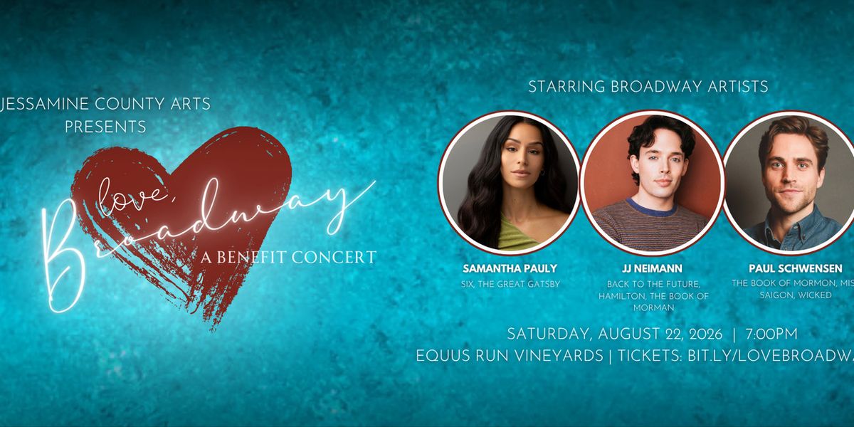 LOVE, BROADWAY 2026 Benefit Concert to Feature JJ Niemann, Sam Pauly