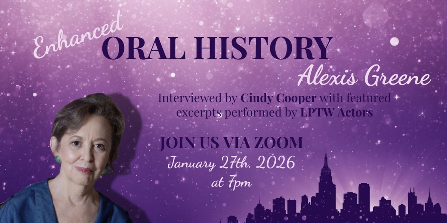 LPTW Will Showcase Alexis Greene's Work in Upcoming Oral History Event  Image