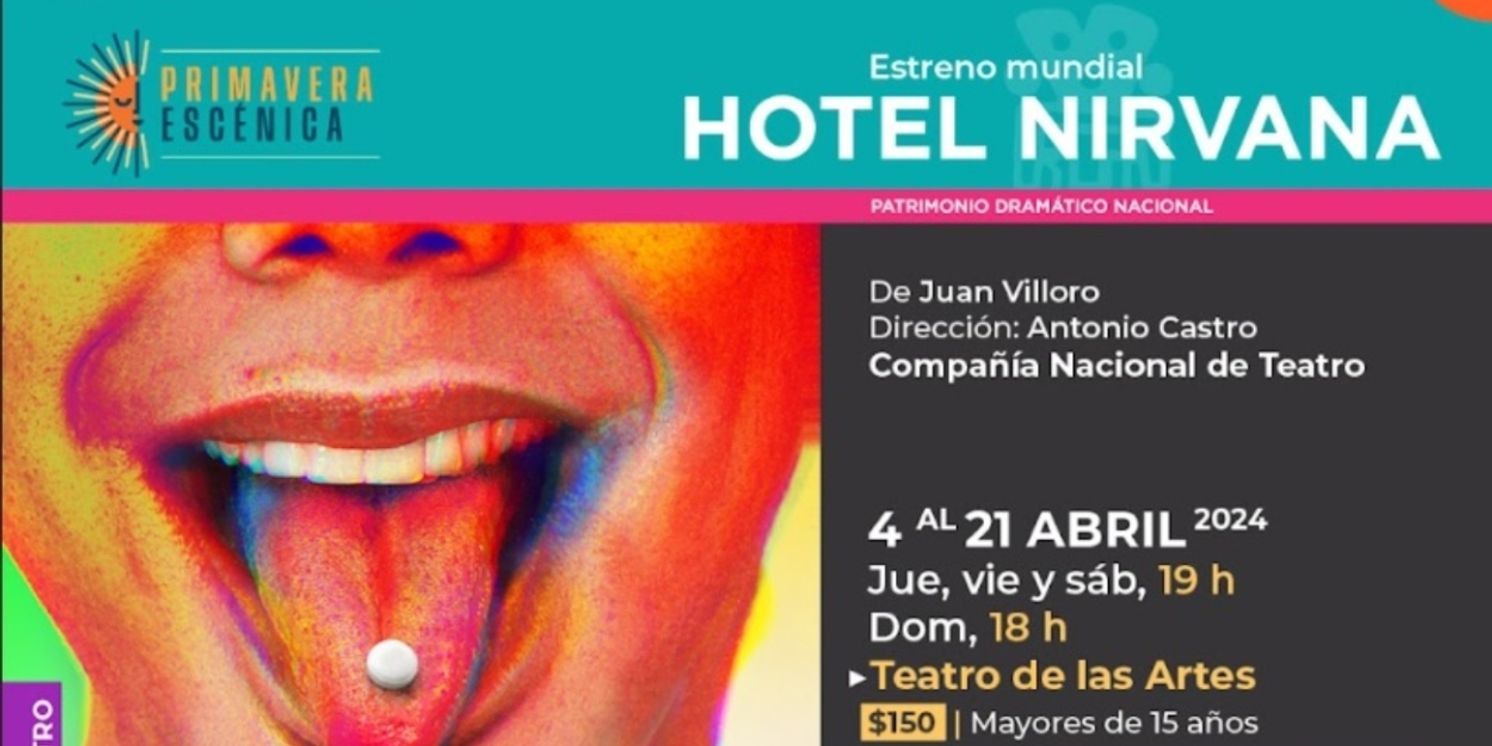La Compañía Nacional De Teatro Estrena En El Cenart Hotel Nirvana, Obra Inédita De Juan Villoro  Image