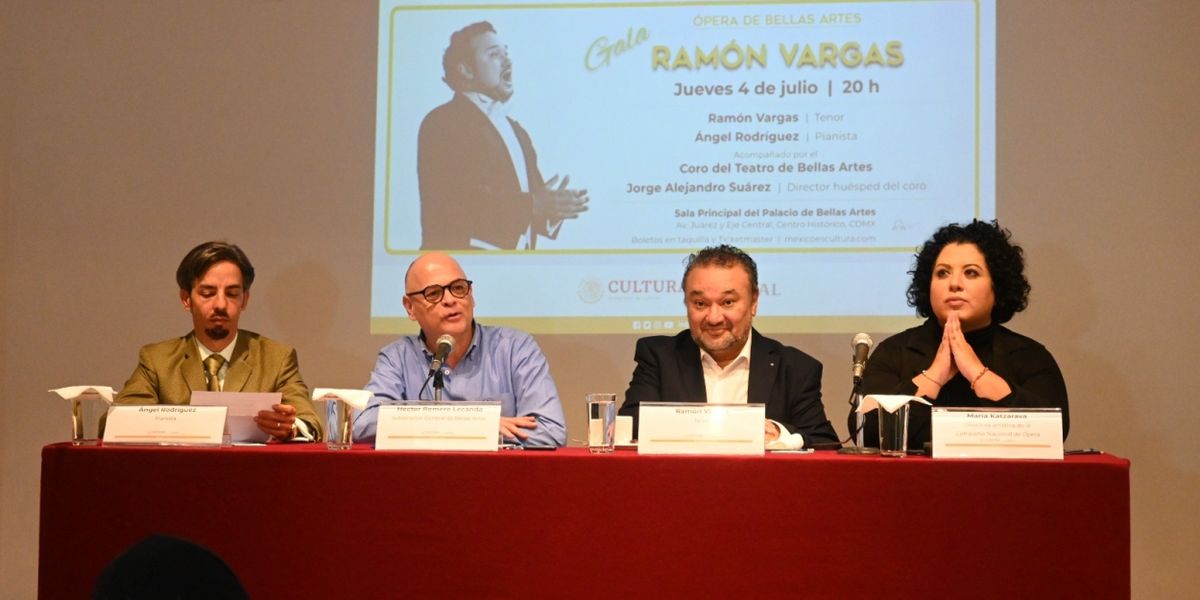 La Compañía Nacional De Ópera Festeja El 90 Aniversario Del Palacio De Bellas Artes Con La Gala Ramón Vargas