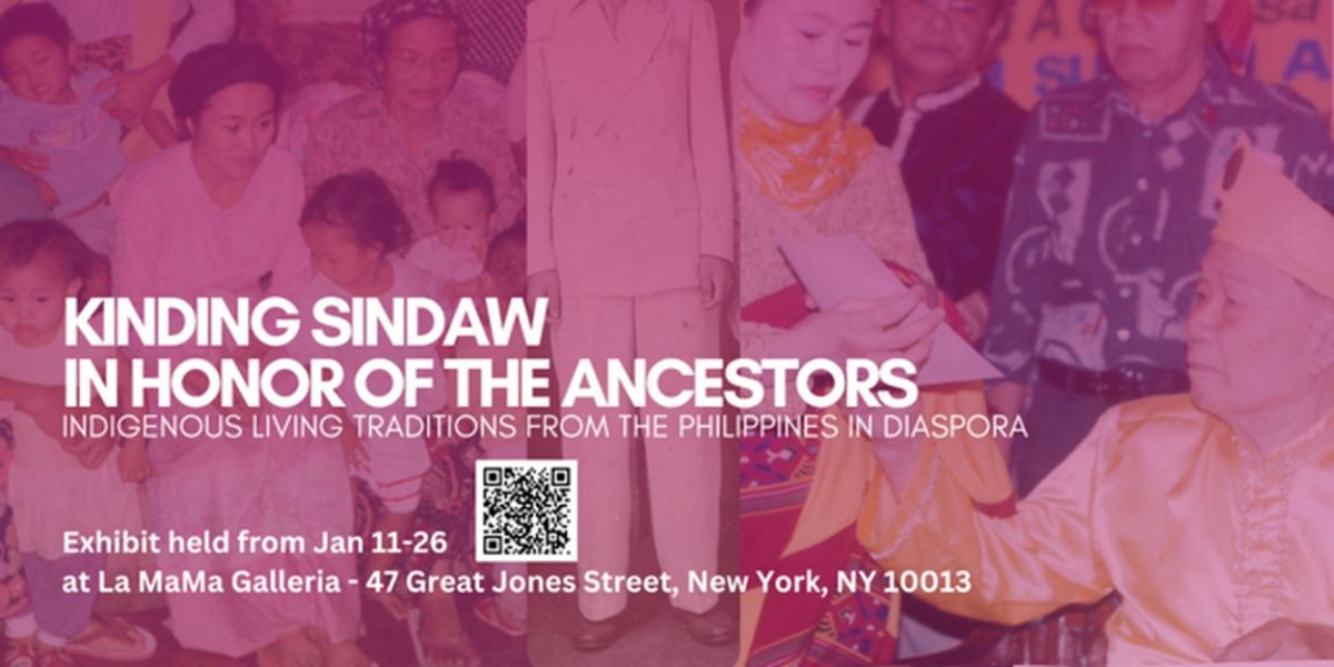 'In Honor of the Ancestors: Indigenous Living Traditions from the Philippines in Diaspora' Exhibition to Open at La MaMa Galleria