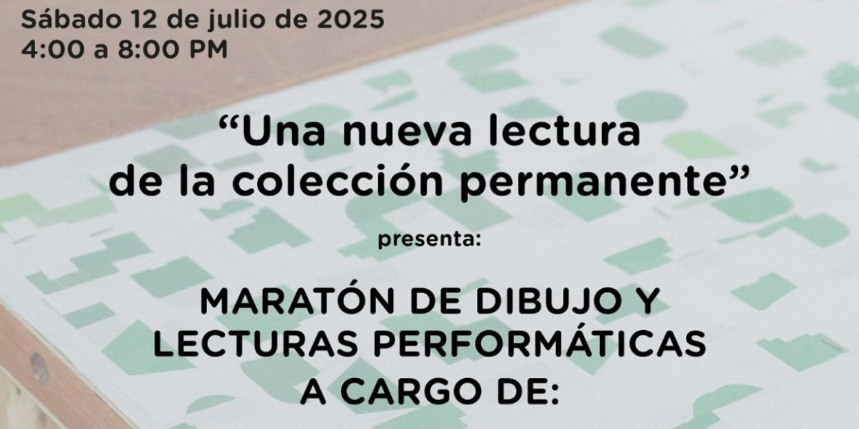 La Sala De Arte Público Siqueiros Organiza Maratón De Dibujo Y Lecturas Performáticas  Image