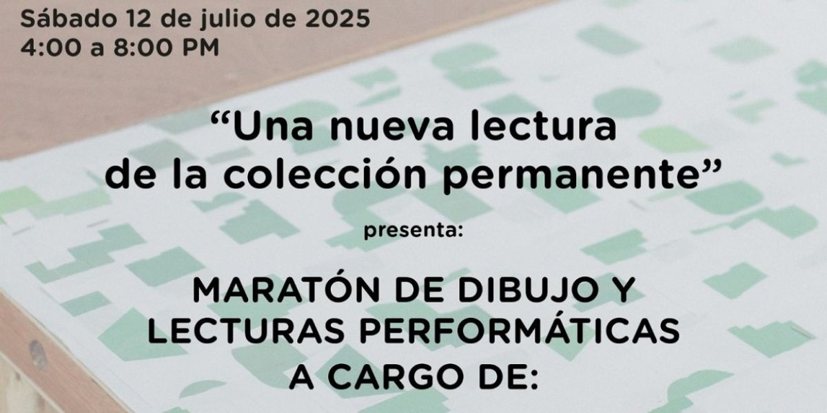 La Sala De Arte Público Siqueiros Organiza Maratón De Dibujo Y Lecturas Performáticas
