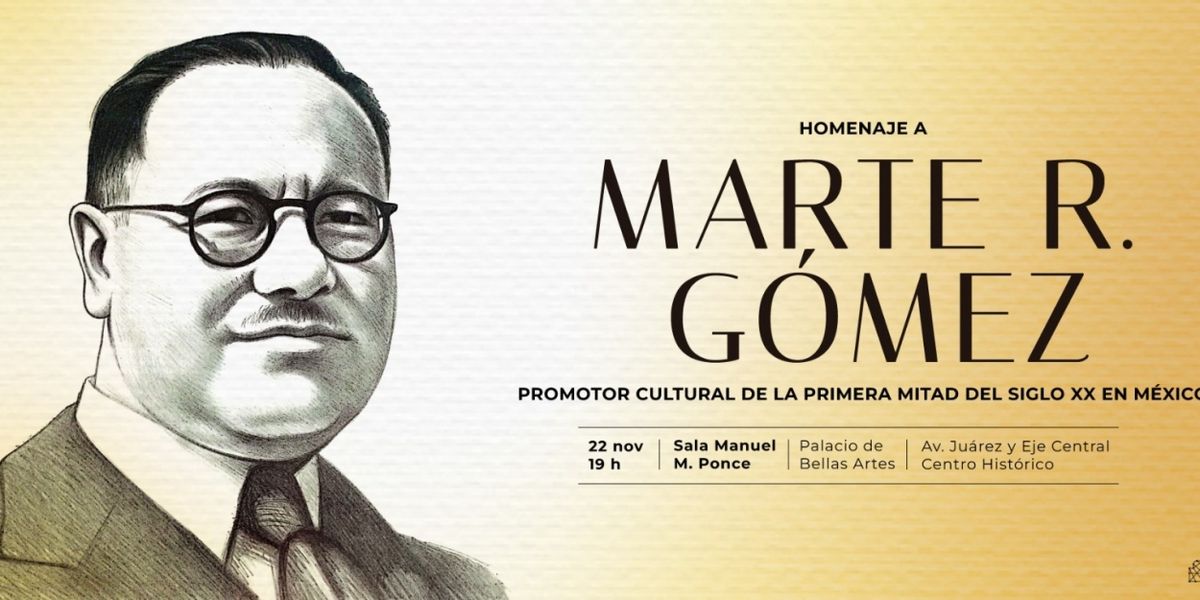 La Secretaría De Cultura Y El Inbal Rinden Homenaje A Marte R. Gómez, Figura Clave En El Impulso Del Arte Moderno Mexicano