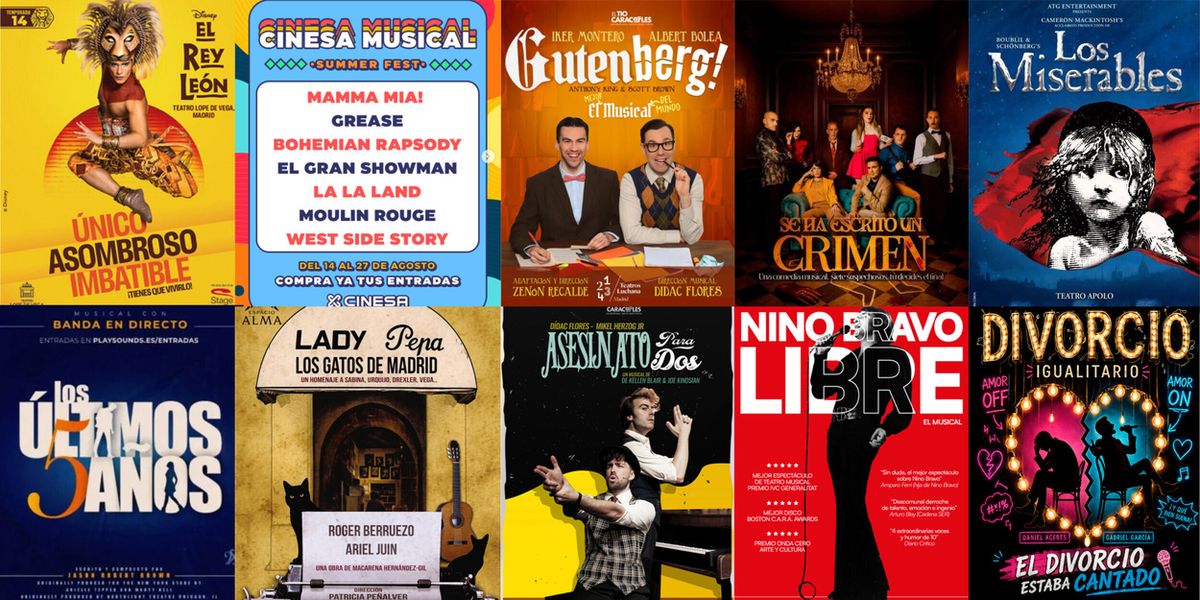 Los musicales que SÍ puedes ver en Madrid este agosto
