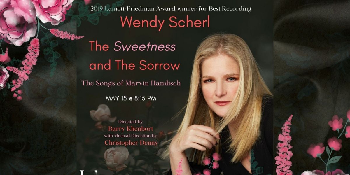 Wendy Scherl to Sing Marvin Hamlisch At Hunt & Fish Club's HFC Underground