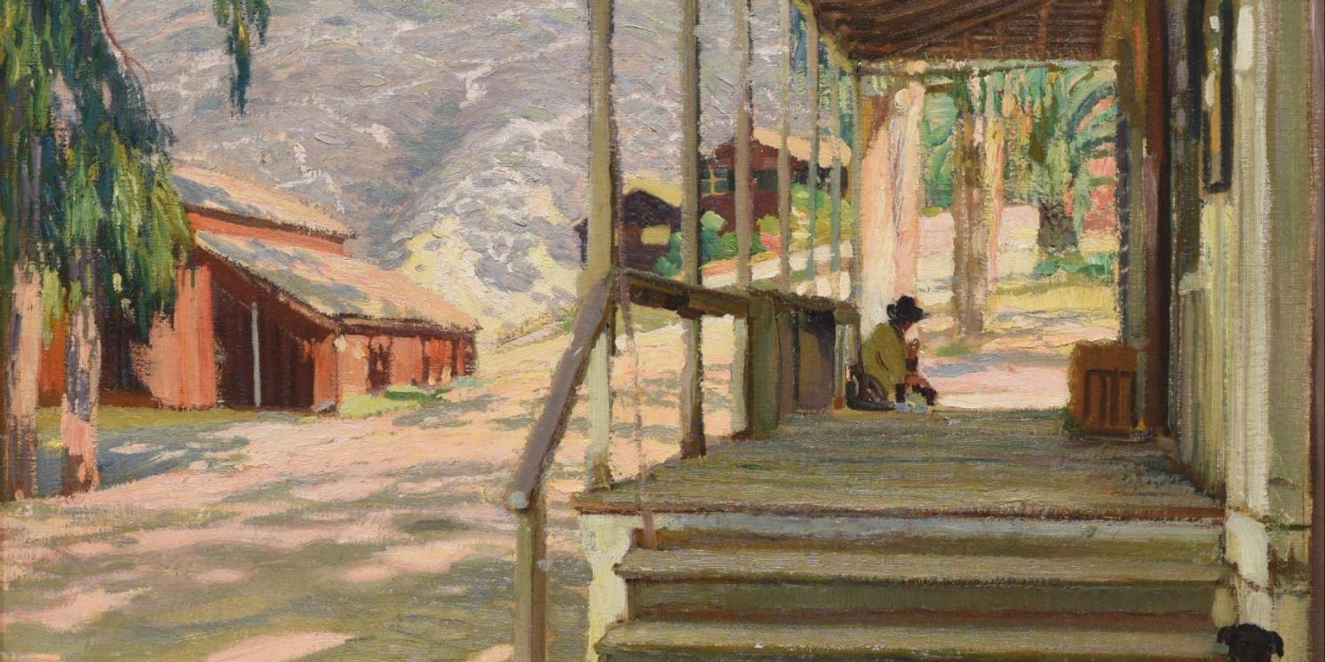 Laguna Art Museum Announces Upcoming Events Exploring Exhibition, JOSEPH KLEITSCH: ABROAD AND AT HOME IN OLD LAGUNA   Image
