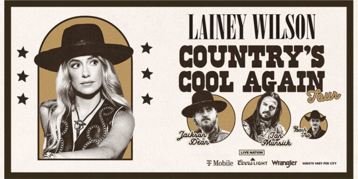 Lainey Wilson Announces 2024 COUNTRY'S COOL AGAIN North American Tour  Image