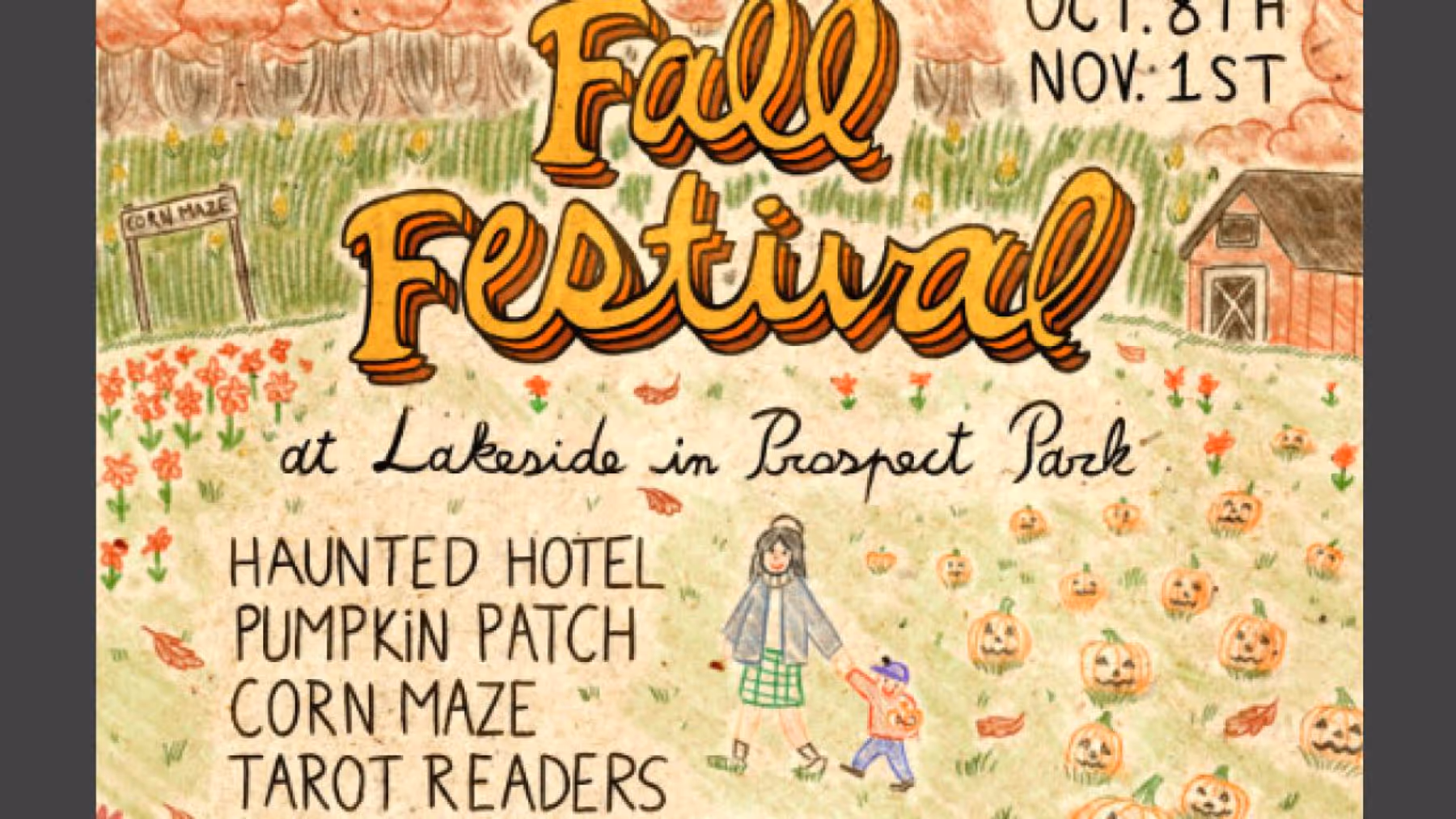 Lakeside Fall Festival to Open at LeFrak Center in Prospect Park