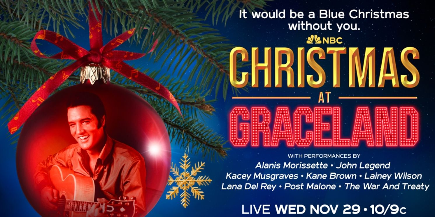 Lana Del Rey, Kacey Musgraves & More Join CHRISTMAS AT GRACELAND on NBC  Image