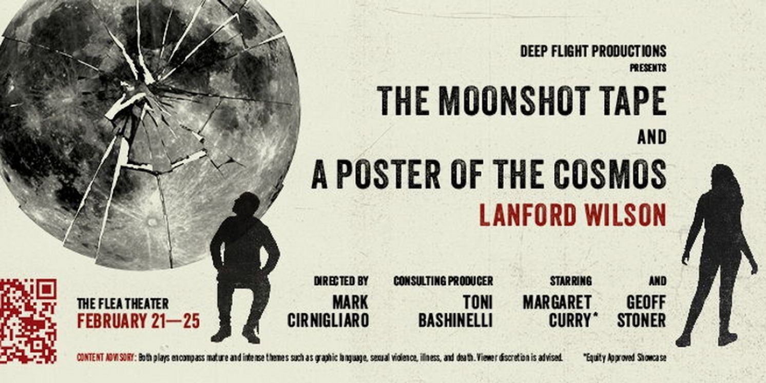 Lanford Wilson's THE MOONSHOT TAPE and A POSTER OF THE COSMOS Open Off-Broadway Next Month  Image
