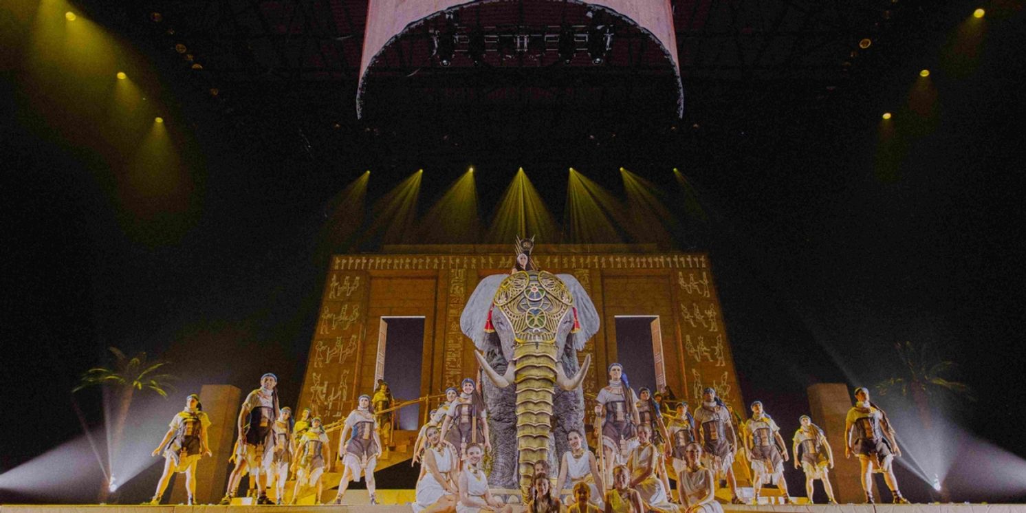 Large-Scale Production of Verdi's AIDA Will Be Performed at the OVO Arena Wembley in March 2024  Image