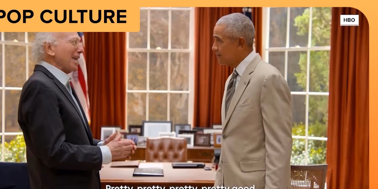 Larry David Reimagines Obama's Tan Suit Moment in LIFE, LARRY AND THE PURSUIT OF… Video