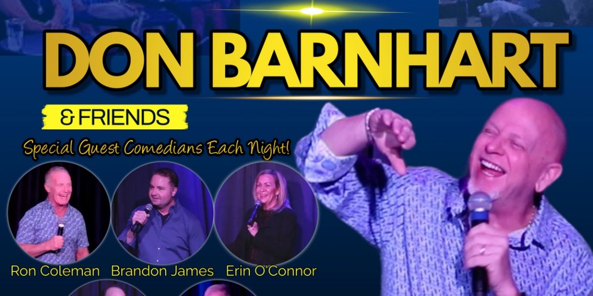 Don Barnhart To Take The Stage At Delirious Comedy Club