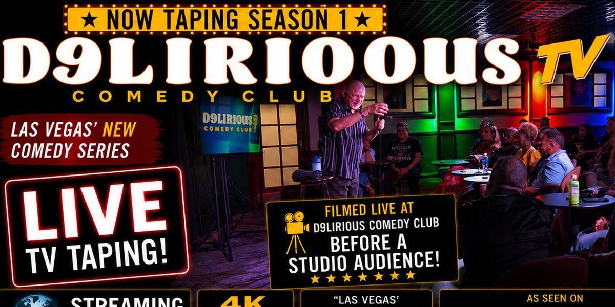 Las Vegas' Delirious Comedy Club Launches Weekly Live Tapings