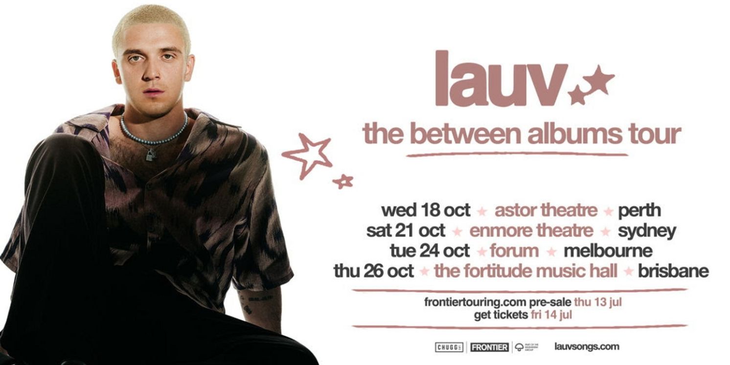 Lauv Announces Australian Tour for October 2023  Image
