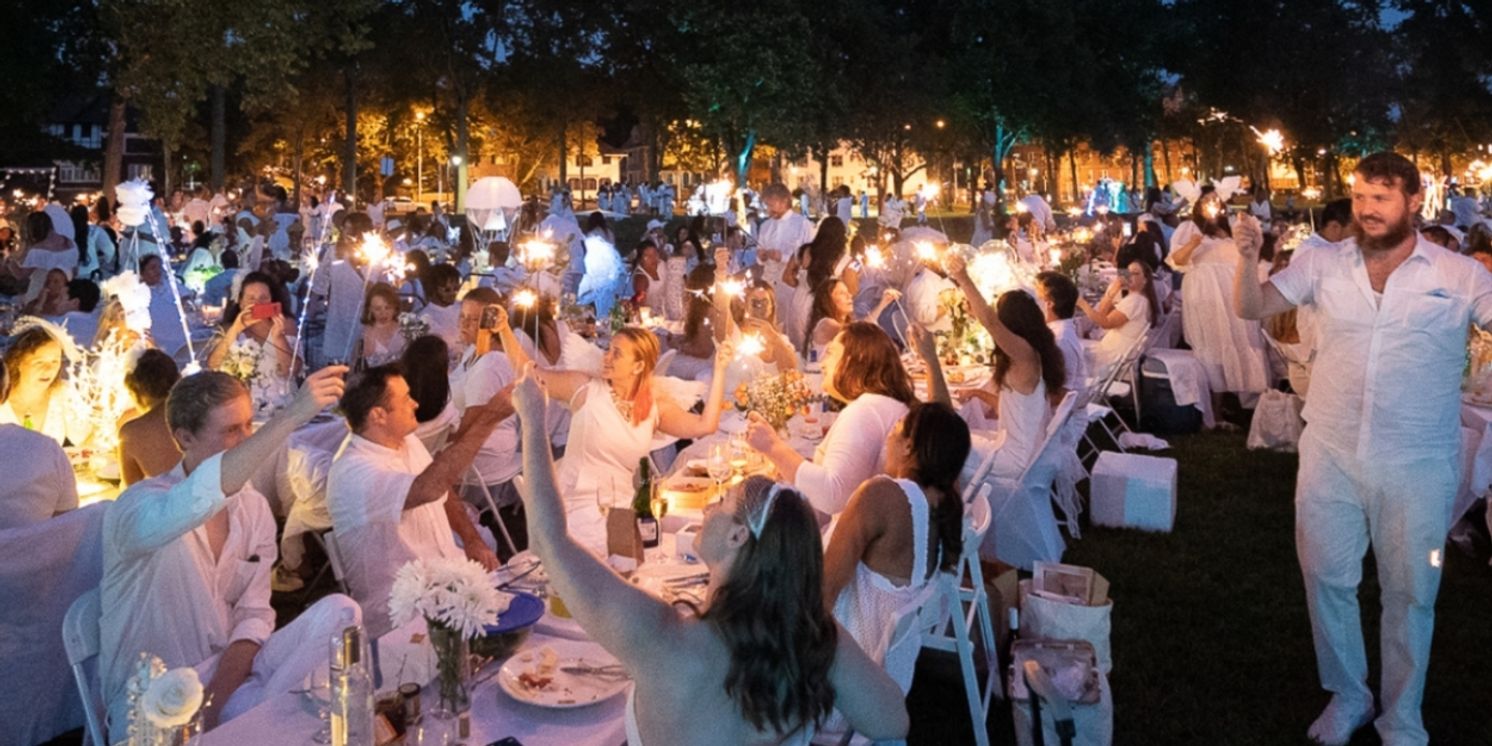LE DINER EN BLANC Returns To Jersey City On August 17  Image