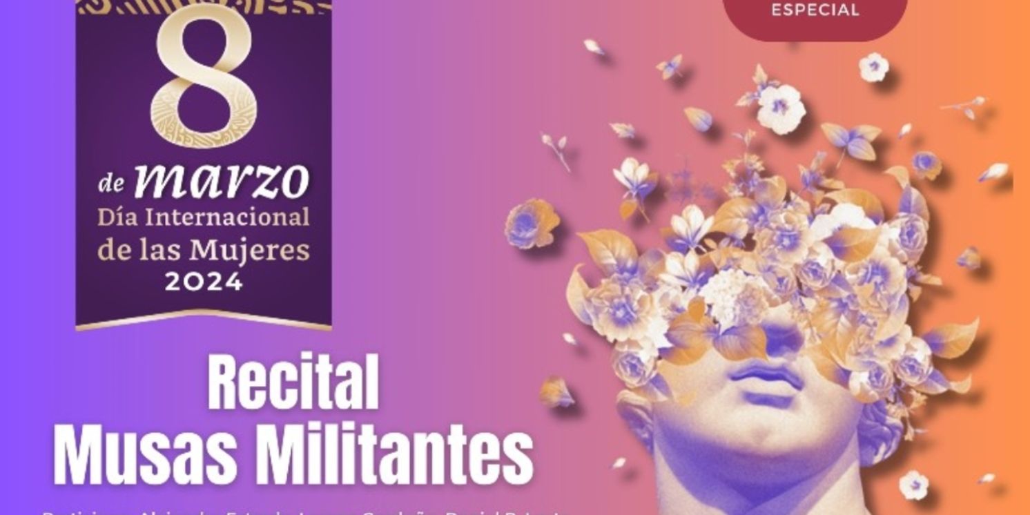 Lecturas, Presentación Editorial Y Concierto, Actividades Del Inbal Para Celebrar El Día Mundial De La Poesía  Image