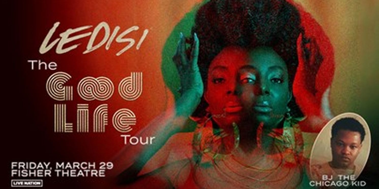 Ledisi Is Coming To The Fisher Theatre in Detroit  Image