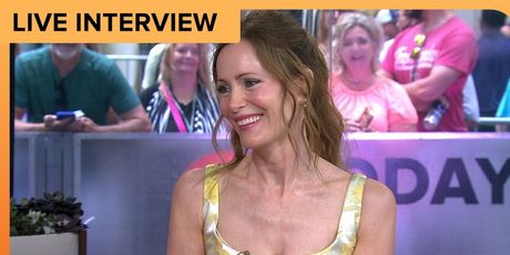 Leslie Mann Talks SPA WEEKEND, Meeting Pope Leo XIV and Daughter Maude's New Film Photo