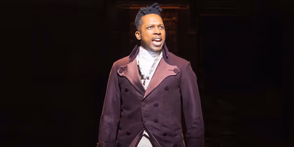 Leslie Odom Jr. Returns to HAMILTON West End Tonight, Following Thursday Mid-Show Exit Photo