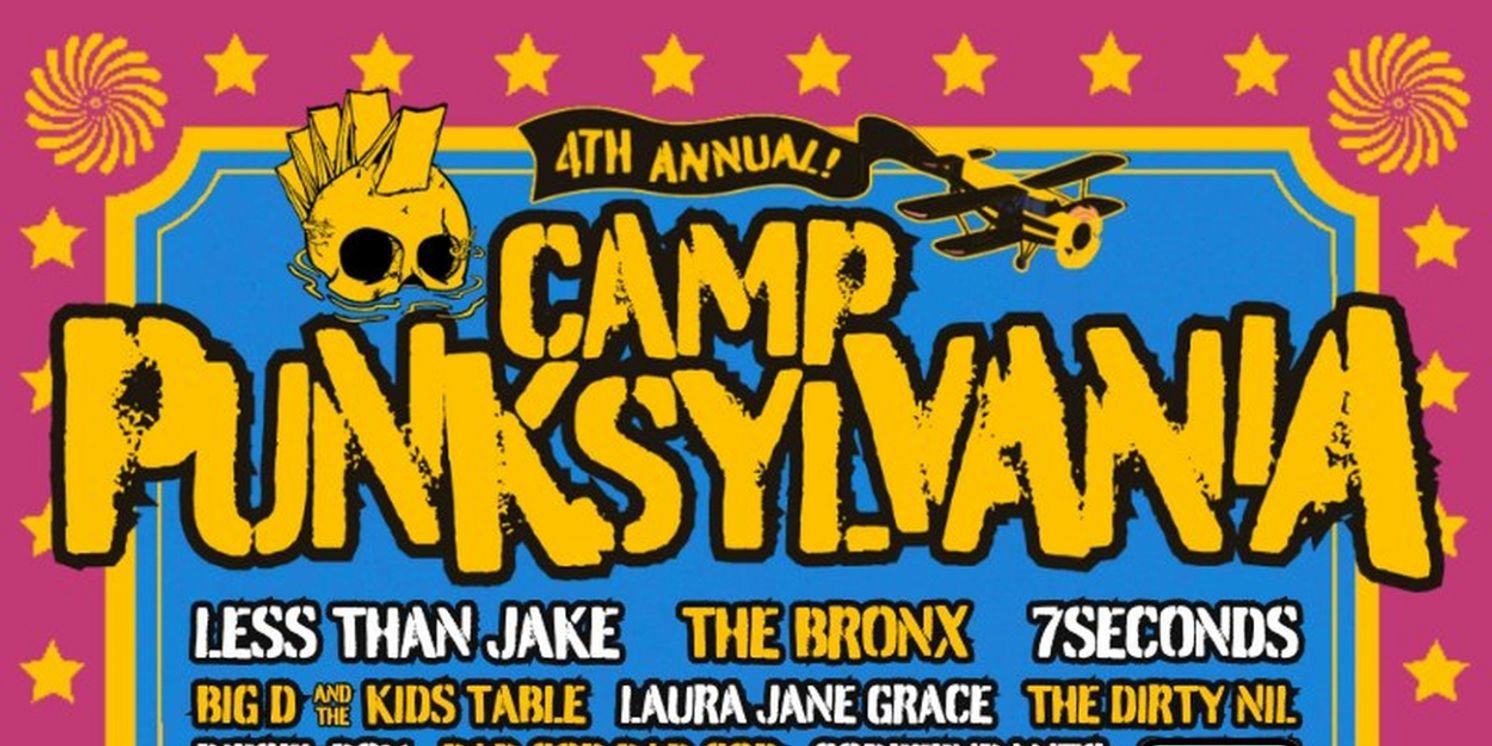 Less Than Jake Will Play 4th Annual Camp Punksylvania Music & Camping Festival  Image