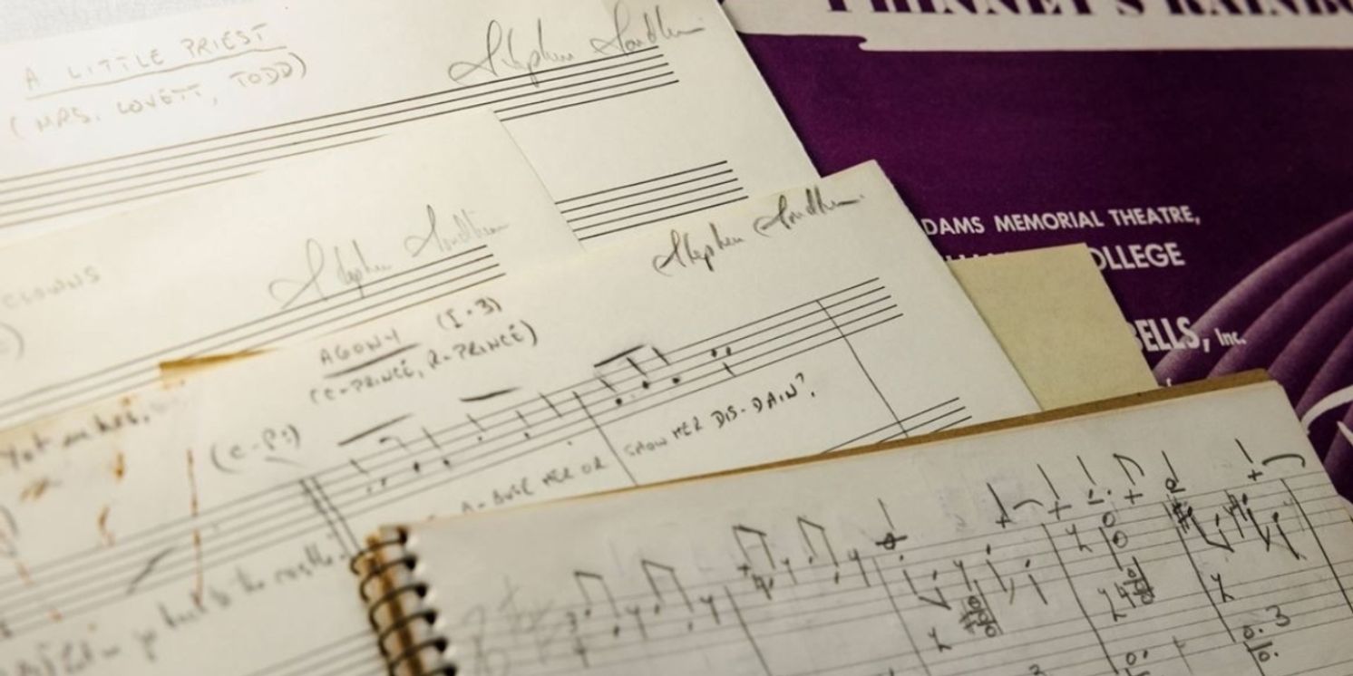 Library of Congress Acquires Manuscripts and Papers of Stephen Sondheim  Image