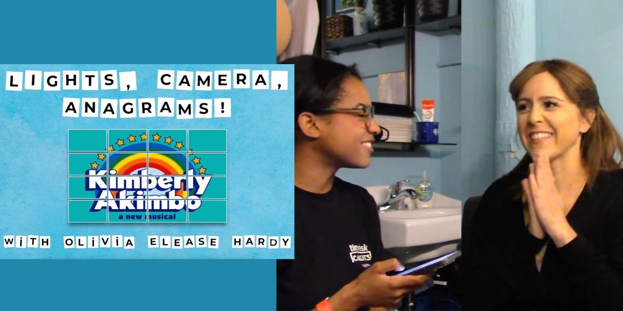 Lights, Camera, Anagrams! with Olivia Elease Hardy: More Questions with the KIMBERLY… Video