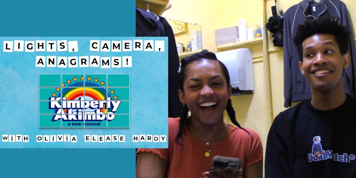 Lights, Camera, Anagrams! with Olivia Elease Hardy: Questions with the Cast Video