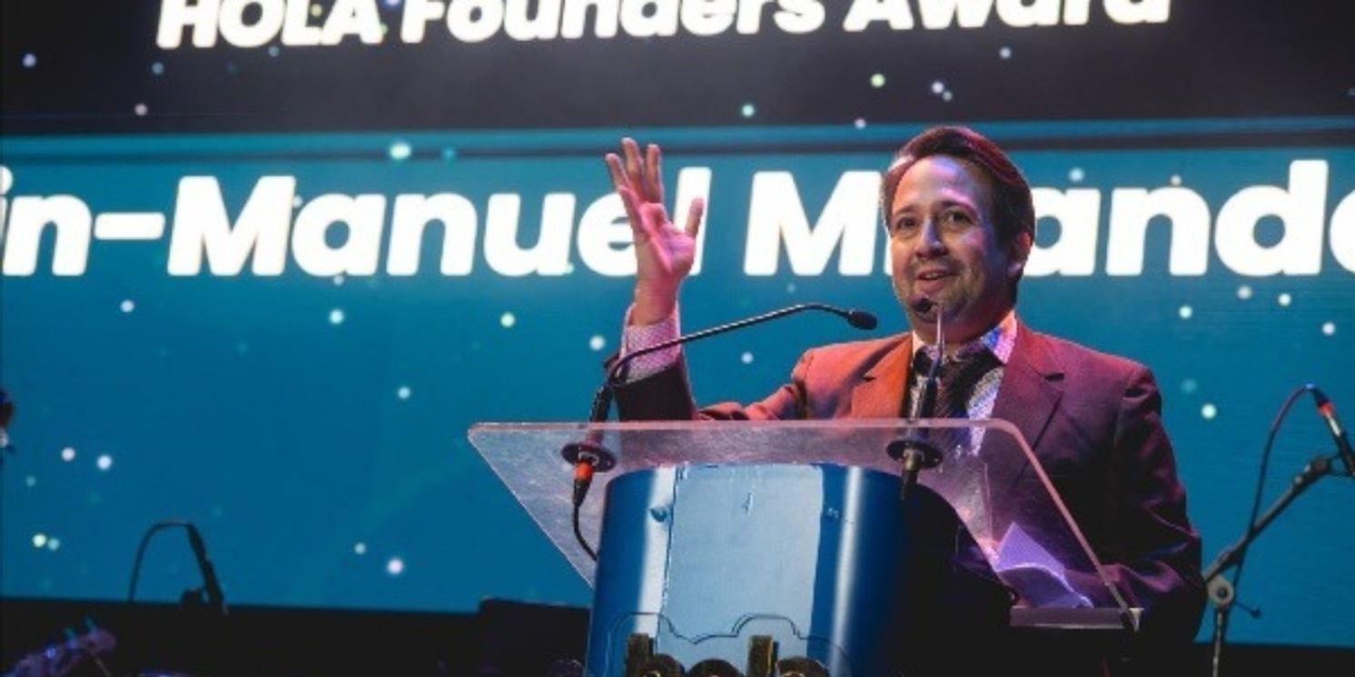 Lin-Manuel Miranda, Ariana DeBose, and More Honored With HOLA Awards  Image