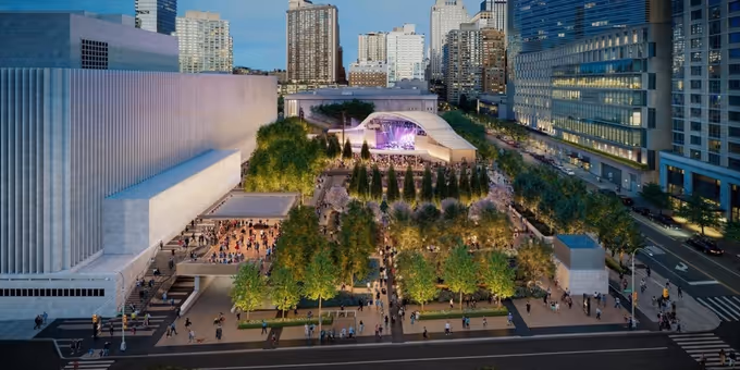 Lincoln Center Breaks Ground on New West Campus Redesign Photos