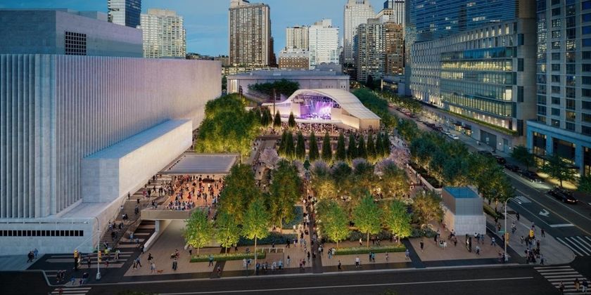 Lincoln Center Breaks Ground on New West Campus Redesign Photo