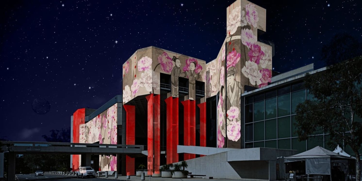 Lindy Lee Transforms The National Gallery After Dark For Enlighten Festival  Image