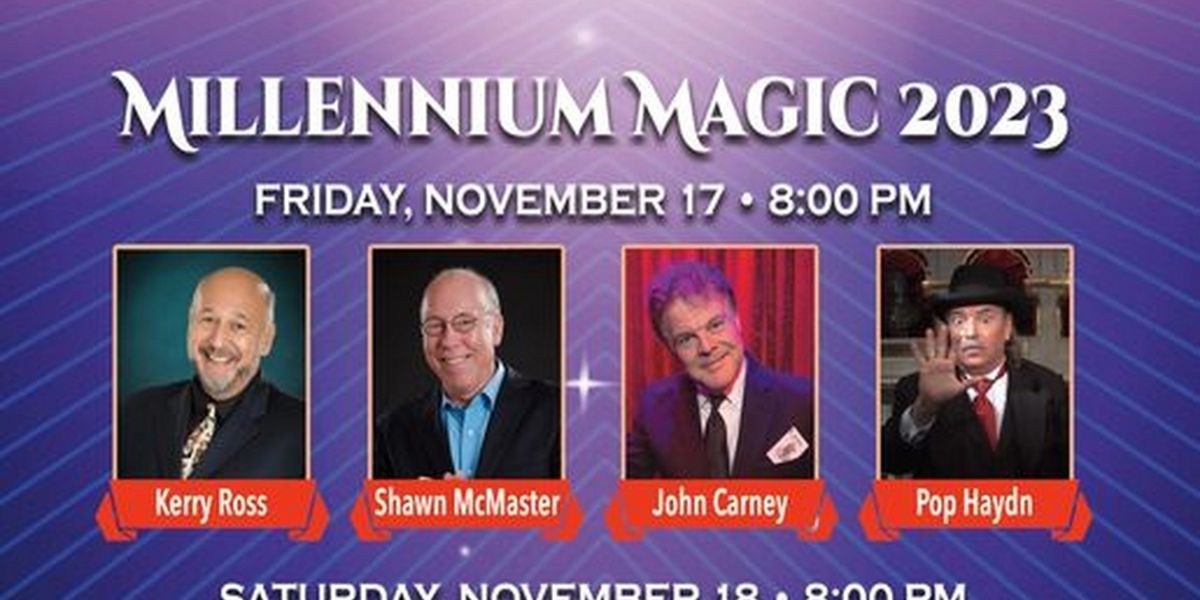 Lineup of Star Magicians Set For Millennium Magic 2023