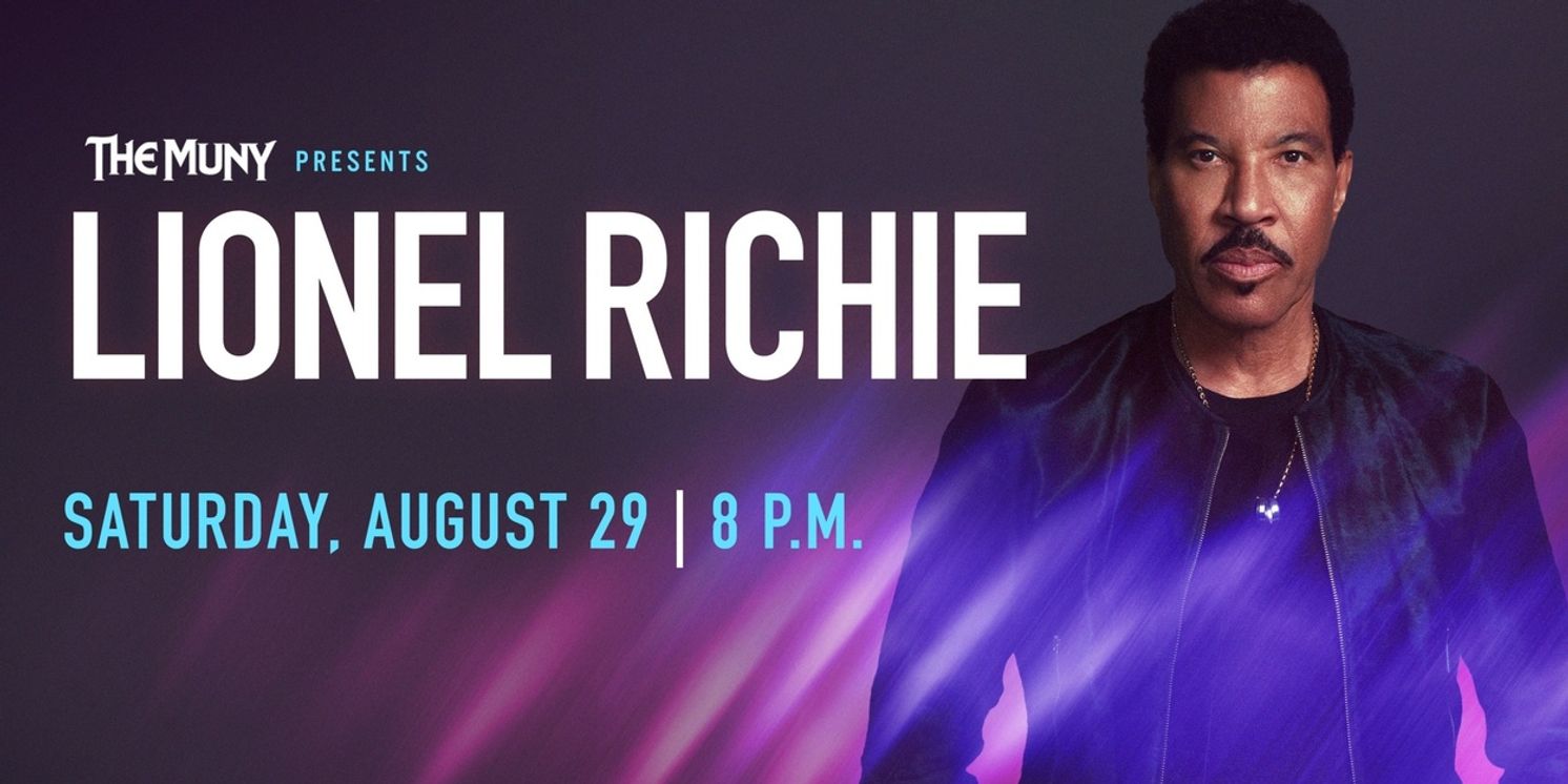 Lionel Richie Will Perform at The Muny in Summer Concert Finale  Image