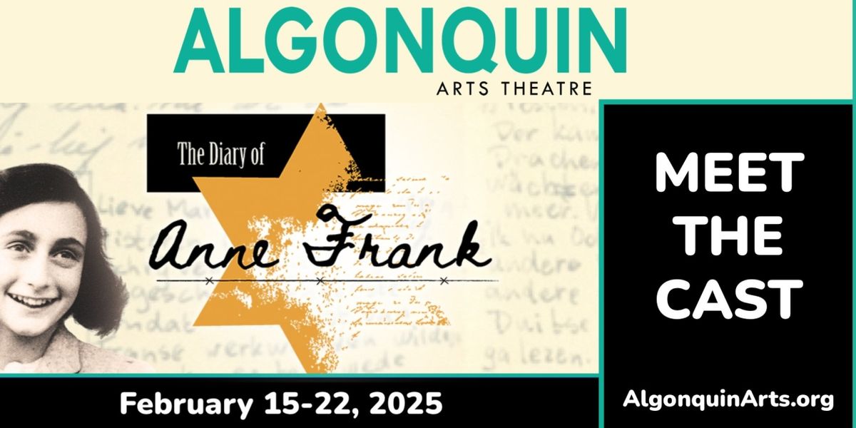 Lisa Catalfamo Will Lead THE DIARY OF ANNE FRANK at Algonquin Arts Theatre