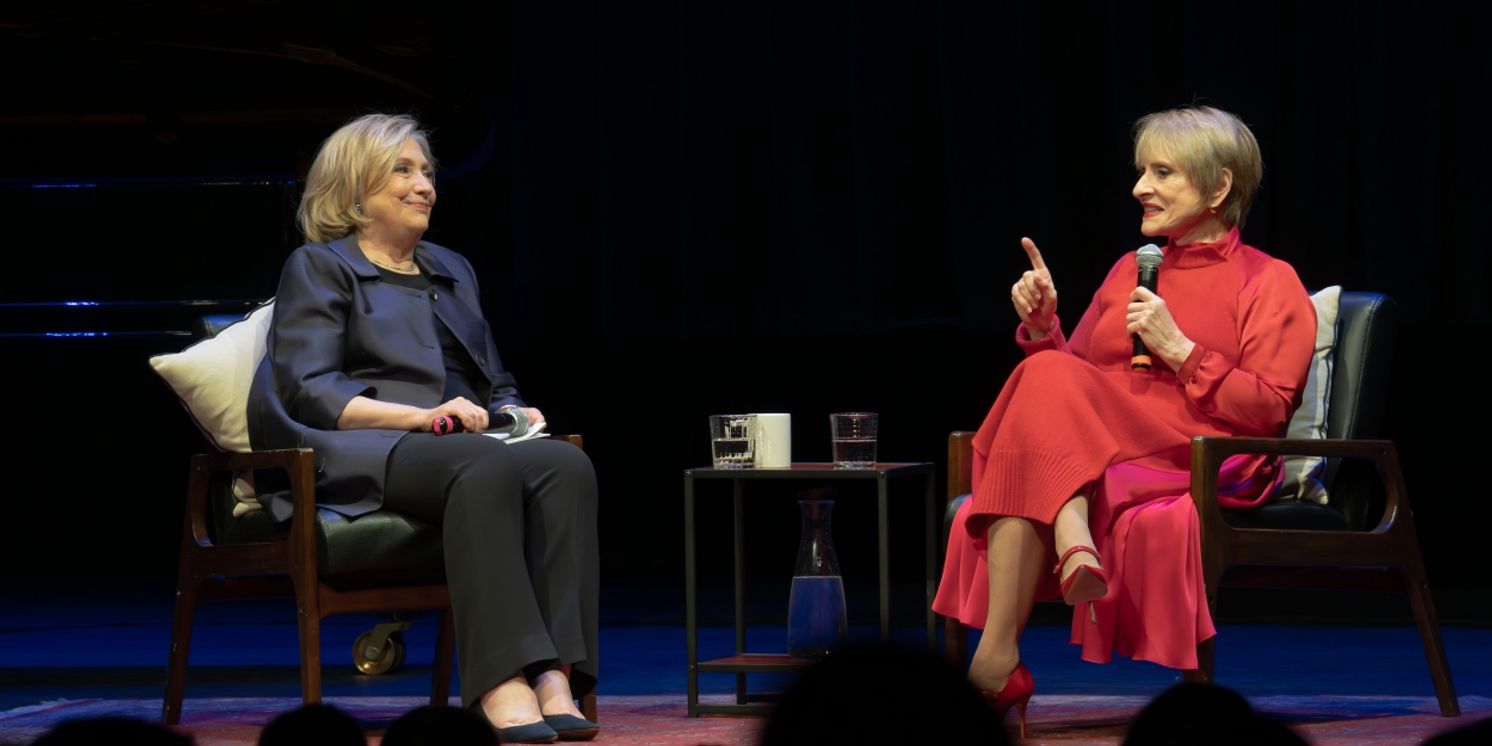 Listen: Patti LuPone Talks the State of Broadway, Living With Aubrey Plaza, and More on YOU AND ME BOTH WITH HILLARY CLINTON  Image