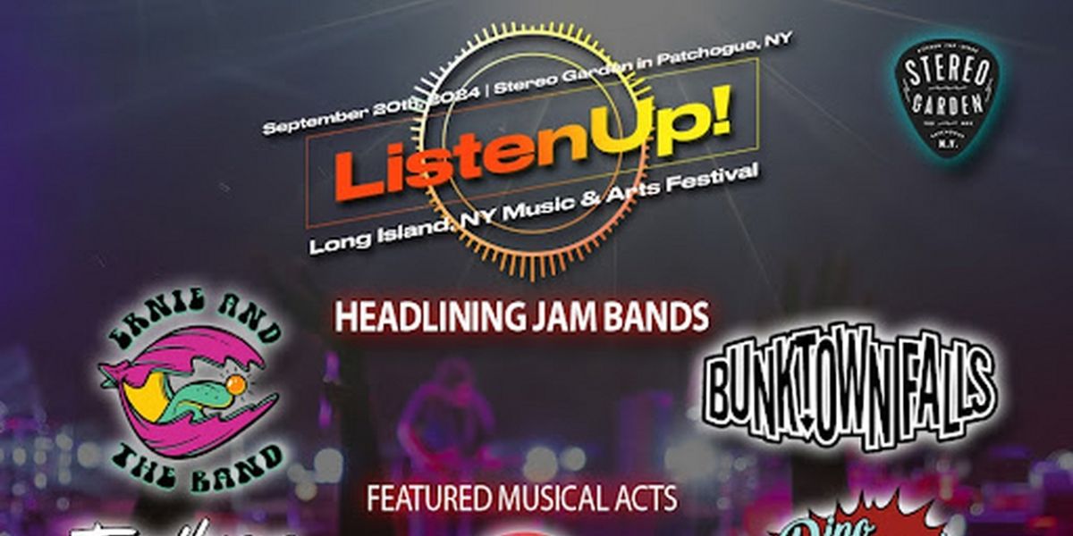 ListenUp! Music & Arts Fall Festival Coming to Long Island in September