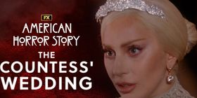 Liz Taylor Objects at The Countess and Will Drake's Wedding in AHS: HOTEL Clip