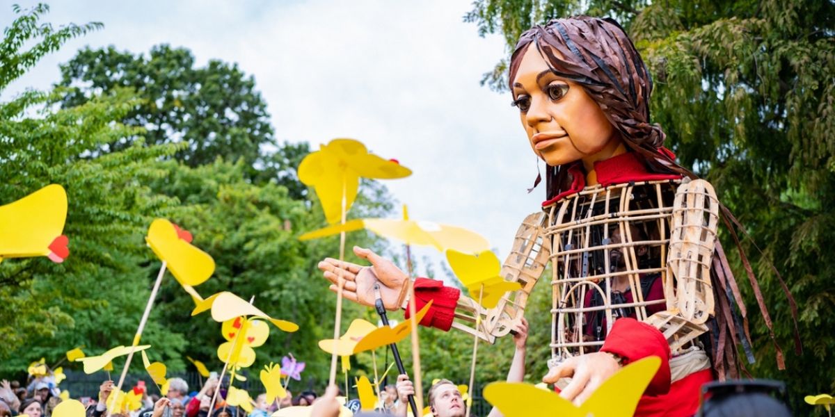 Local Theatre Groups Unite To Welcome Little Amal To Detroit